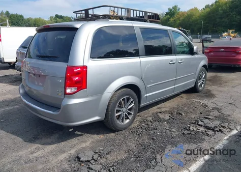 2017 Dodge Grand Caravan Sxt из США, поврежденный, VIN 2C4RDGCG1HR861590
